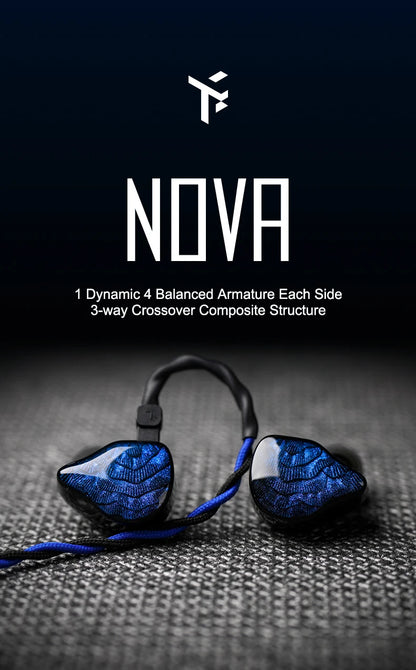 Truthear NOVA 1Dynamic 4 Balanced Ear Headphone with 0.78 2Pin Cable