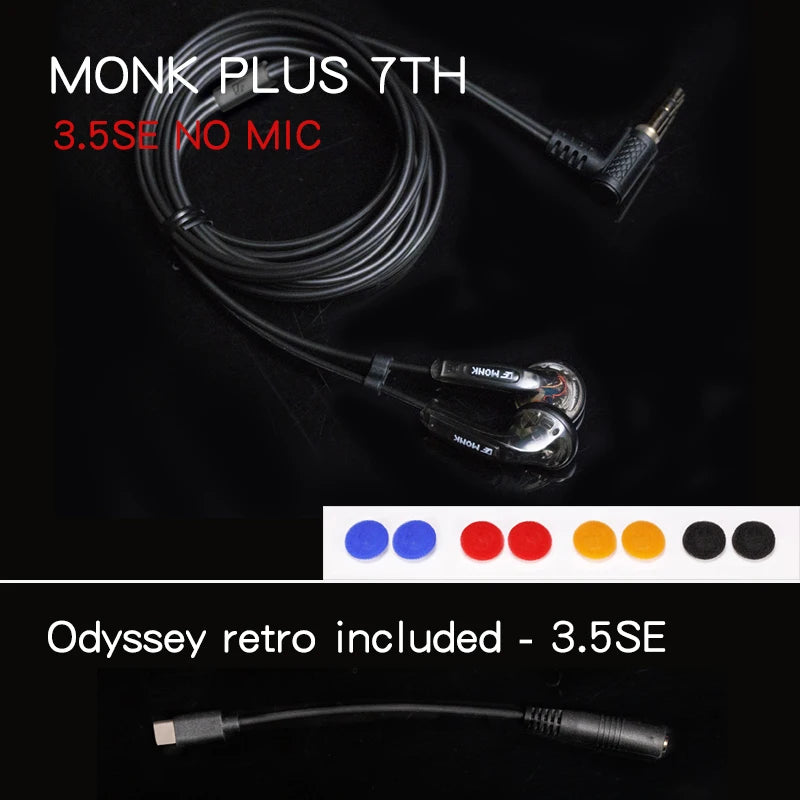 Venture Electronics VE Monk Plus 7TH Earbuds Hifi  Earphones