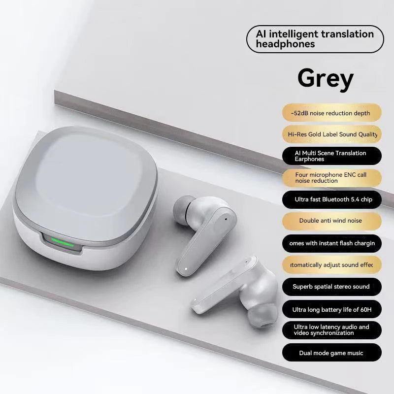Xiaomi AI Intelligent Translation Bluetooth Headset Support 144 Languages Wireless Earphone In-Ear Business Headphones With APP