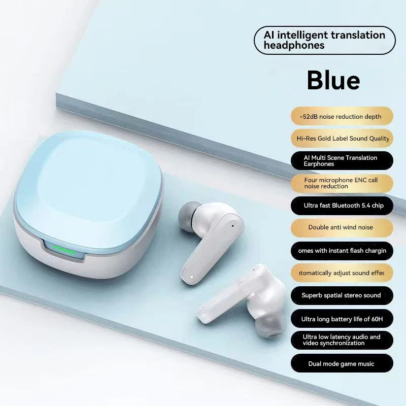 Xiaomi AI Intelligent Translation Bluetooth Headset Support 144 Languages Wireless Earphone In-Ear Business Headphones With APP