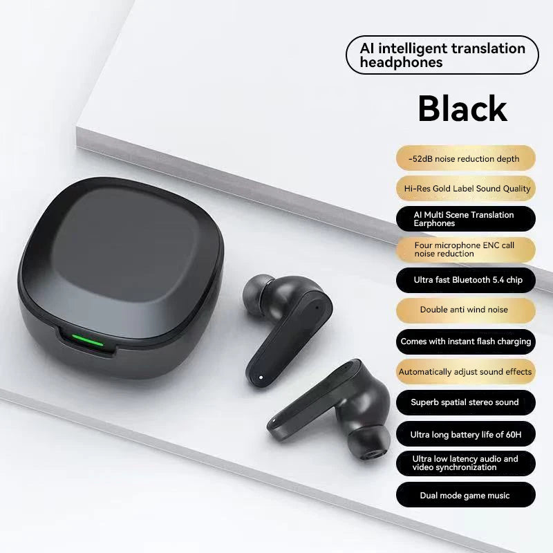 Xiaomi AI Intelligent Translation Bluetooth Headset Support 144 Languages Wireless Earphone In-Ear Business Headphones With APP