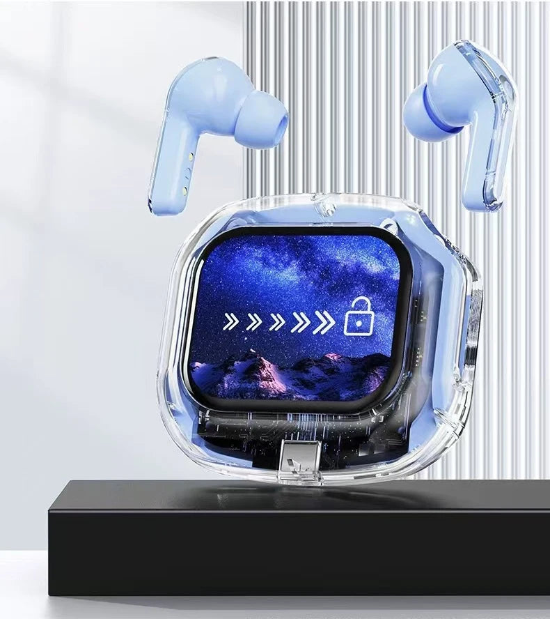 Translation Headphones with Multifunction Touch Screen Smart Wireless Bluetooth Earphone HiFi Audio Quality Business Earbud