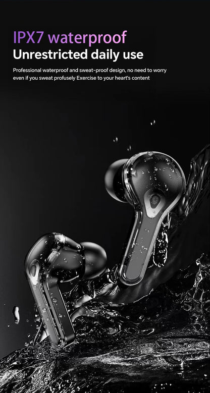 Translation Headphones with Multifunction Touch Screen Smart Wireless Bluetooth Earphone HiFi Audio Quality Business Earbud