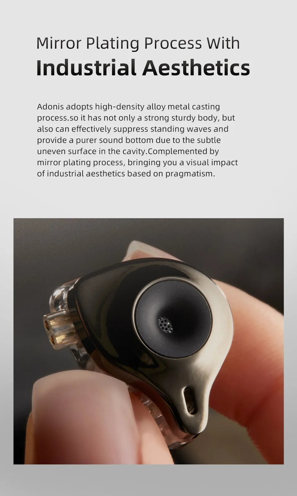 SGOR Adonis 1DD+1BA Hybrid Technology Earphones IEM In Ear Monitor HIFI Super Bass Earbuds Music Headphones For zsn pro castor