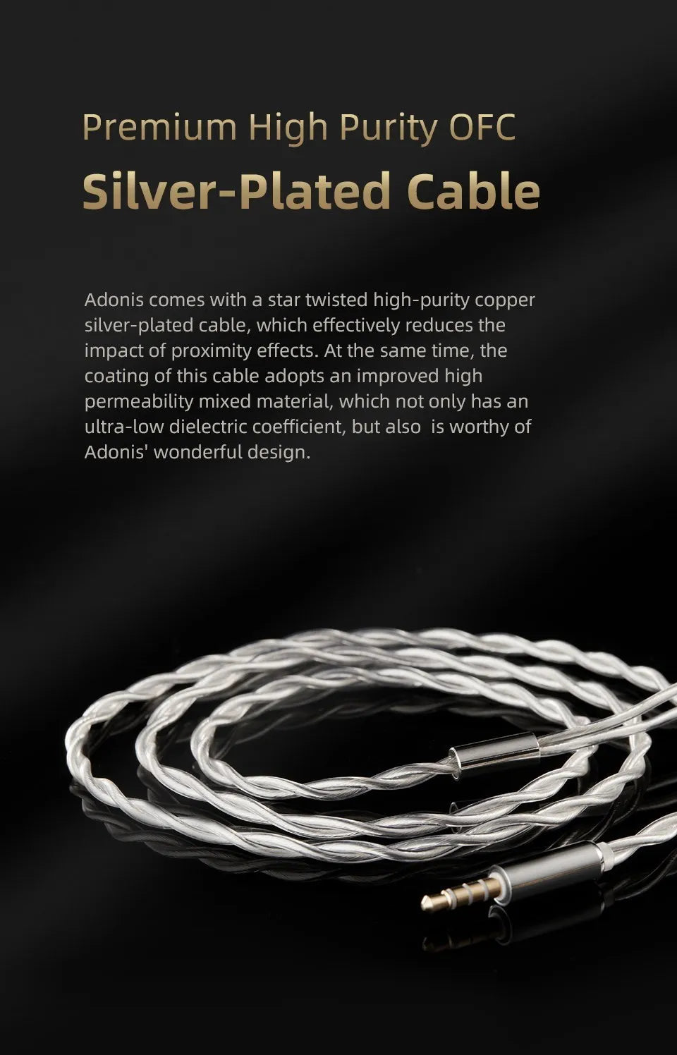 SGOR Adonis 1DD+1BA Hybrid Technology Earphones IEM In Ear Monitor HIFI Super Bass Earbuds Music Headphones For zsn pro castor