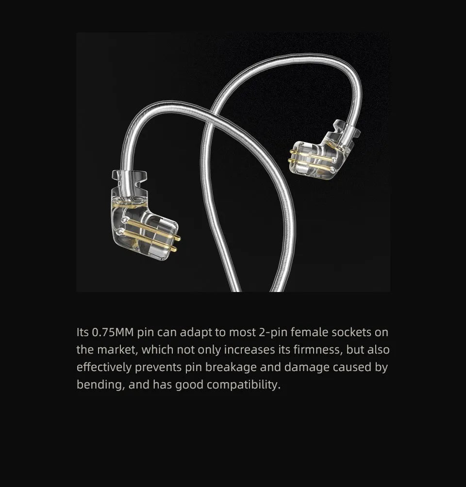 SGOR Adonis 1DD+1BA Hybrid Technology Earphones IEM In Ear Monitor HIFI Super Bass Earbuds Music Headphones For zsn pro castor