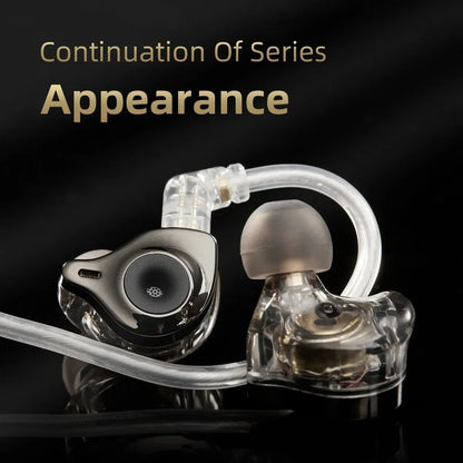 SGOR Adonis 1DD+1BA Hybrid Technology Earphones IEM In Ear Monitor HIFI Super Bass Earbuds Music Headphones For zsn pro castor