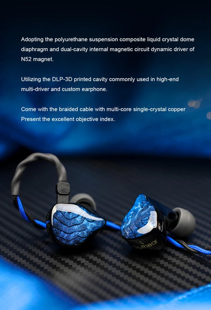 Truthear NOVA 1Dynamic 4 Balanced Ear Headphone with 0.78 2Pin Cable